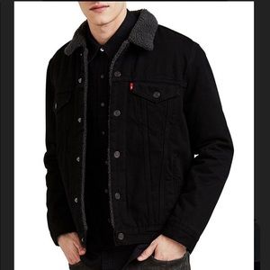 Levi's® Type III Sherpa Denim Trucker Jacket NWT